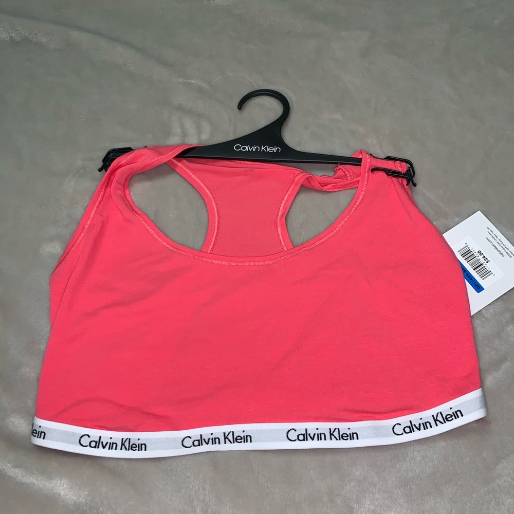 Calvin‎ klein tomato red bralette 1XL